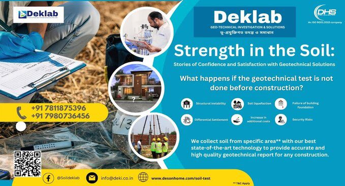 Discovering the Integrated Soil Testing Lab, Deklab, at Deson Home Solutions
