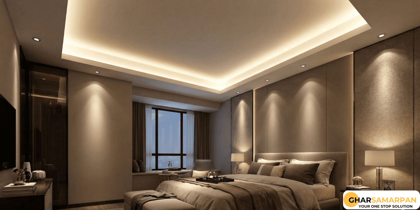 False Ceilings & Philips COB Lights: The Modern Luxury Standard