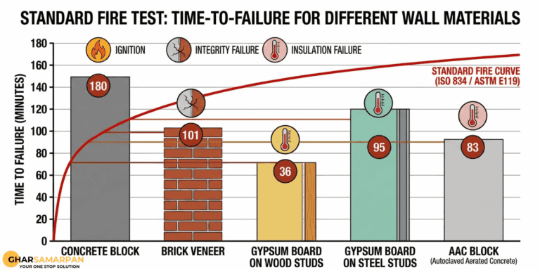 The Fire-Shield: Why AAC Blocks Outperform Bricks in an Emergency