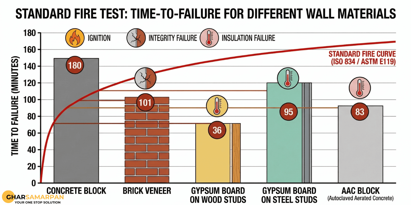 The Fire-Shield: Why AAC Blocks Outperform Bricks in an Emergency
